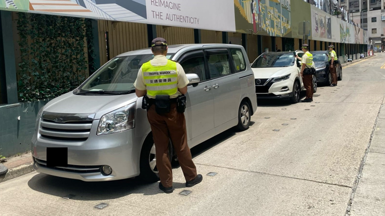 西九龍總區(qū)交通日 打擊交通違例拘4人