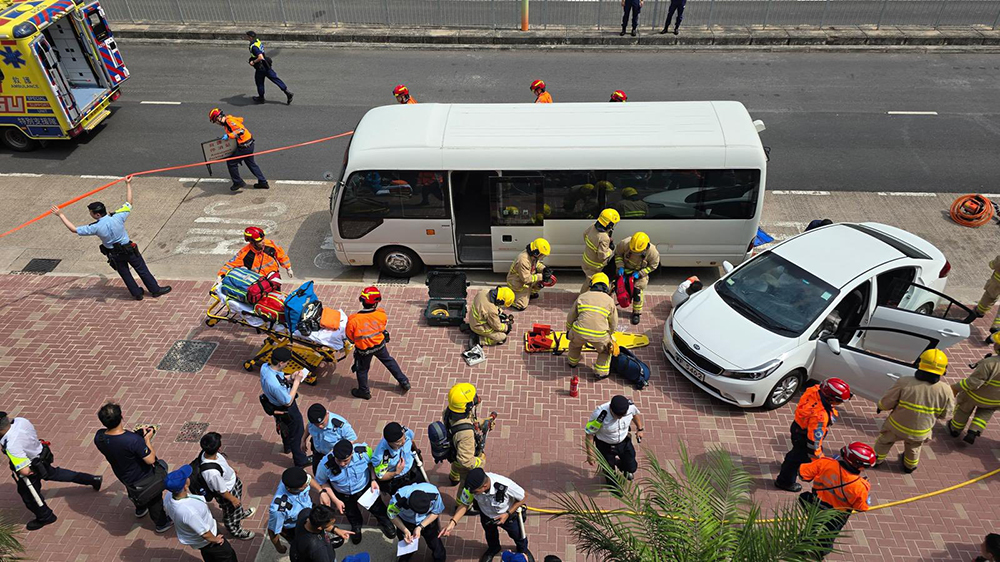 警方聯(lián)同多個(gè)部門進(jìn)行反恐演習(xí) 為全國(guó)運(yùn)動(dòng)會(huì)作好準(zhǔn)備