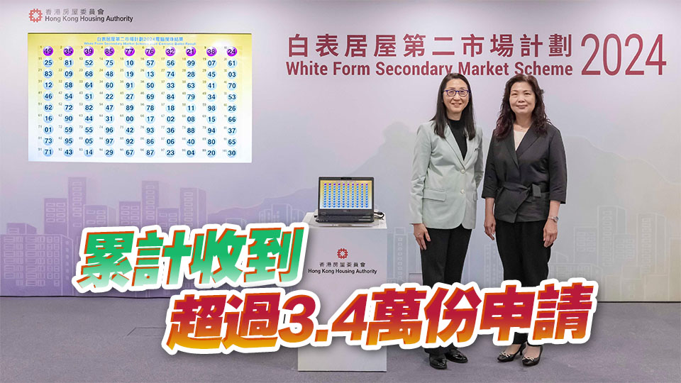 「白居二2024」攪珠 首10個(gè)號(hào)碼為49、35、39、85、77、76、32、21、38、24