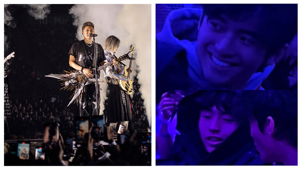 有片丨謝霆鋒啟德個(gè)唱第三場 兩子現(xiàn)身捧場