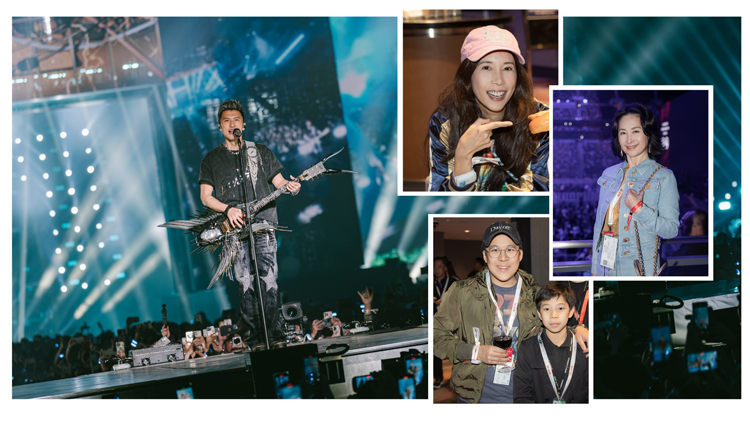 有片 | 【娛樂】謝霆鋒啟德個(gè)唱第三場 霍啟剛攜子何超瓊莫文蔚捧場