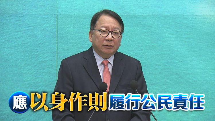 陳國基致信全體公務(wù)員 籲積極登記做選民