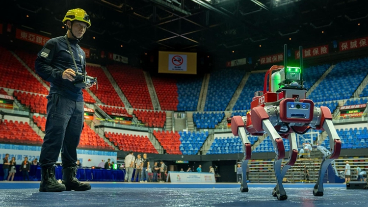 十五運(yùn)會(huì)籃球測(cè)試賽 消防處跨部門(mén)演練保障安全