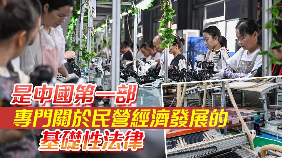 民營(yíng)經(jīng)濟(jì)促進(jìn)法出臺(tái) 5月20日起施行