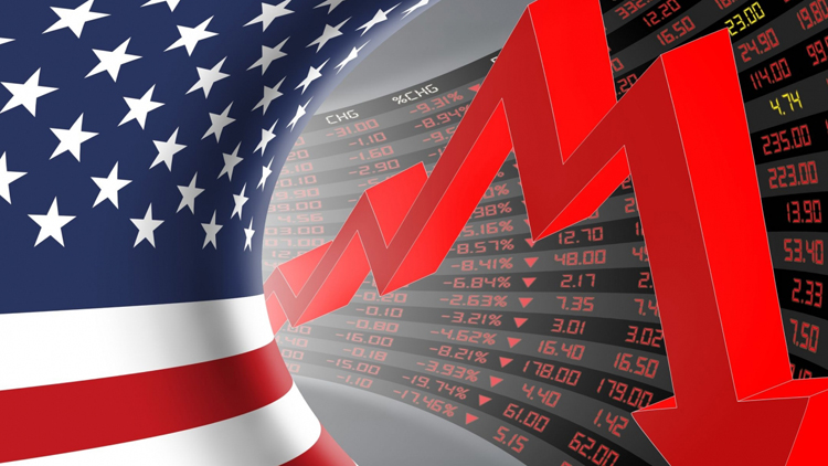 美經(jīng)濟(jì)三年來首現(xiàn)萎縮  特朗普稱「不關(guān)我事！」道指又現(xiàn)跌市