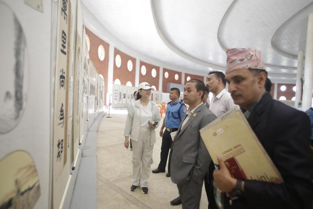 「中國書畫五洲行」走進(jìn)尼泊爾 特別策劃「絲路佛緣書畫展」驚艷藍(lán)毗尼