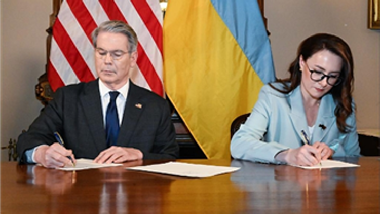 烏克蘭議會(huì)將於5月8日審議烏美礦產(chǎn)協(xié)議