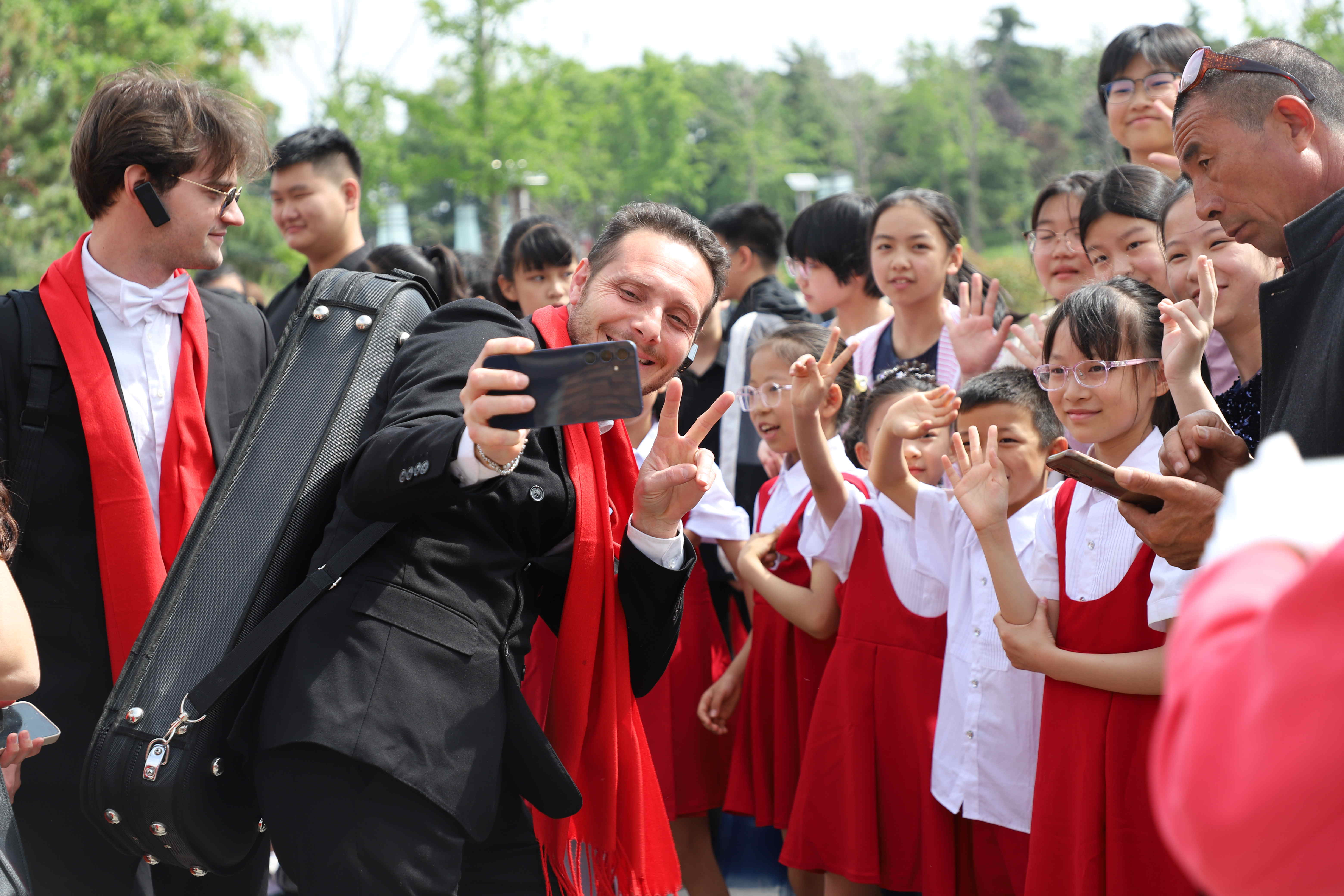 意大利弗朗西斯科塔愛樂樂團(tuán)走進(jìn)大汶口國家考古遺址公園