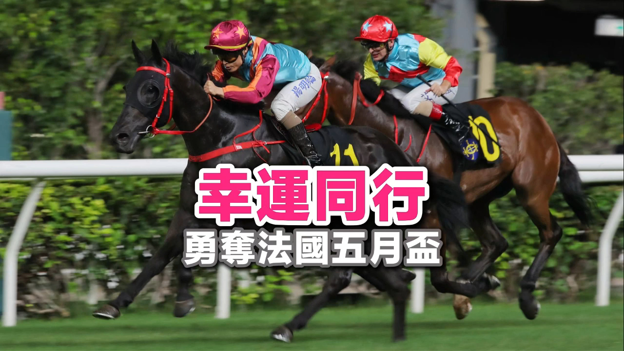 有片丨反先管之友 幸運(yùn)同行勇奪法國五月盃