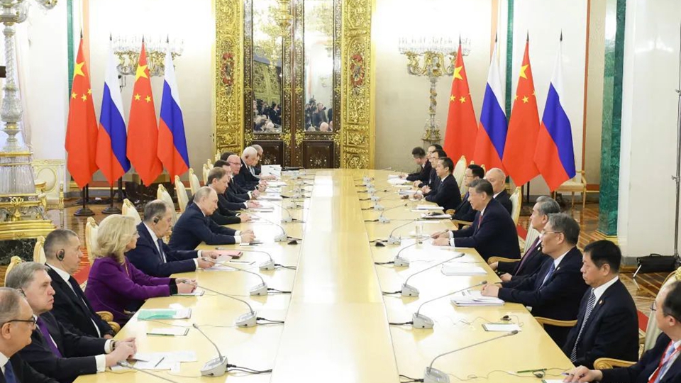 習(xí)近平同俄羅斯總統(tǒng)普京舉行會談