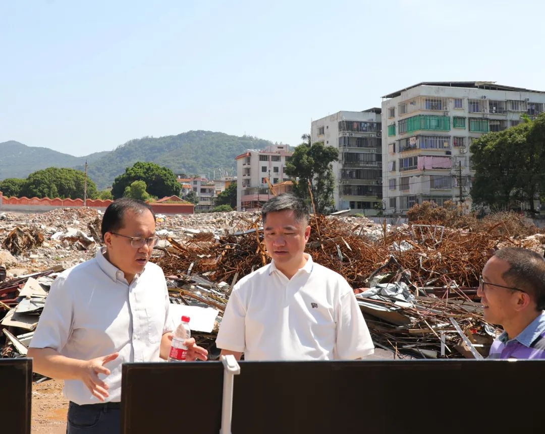 鯉城區(qū)政府主要領(lǐng)導(dǎo)走訪古城，調(diào)研重點項目