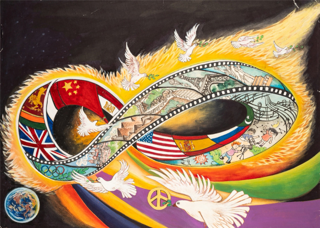 高蓬春在國際獅子會(huì)第37屆世界和平海報(bào)比賽中獲殊榮