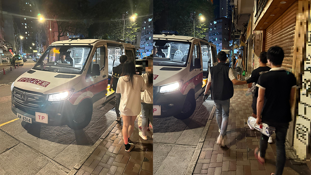 警方大埔破釣魚機(jī)賭檔 拘捕5名男女