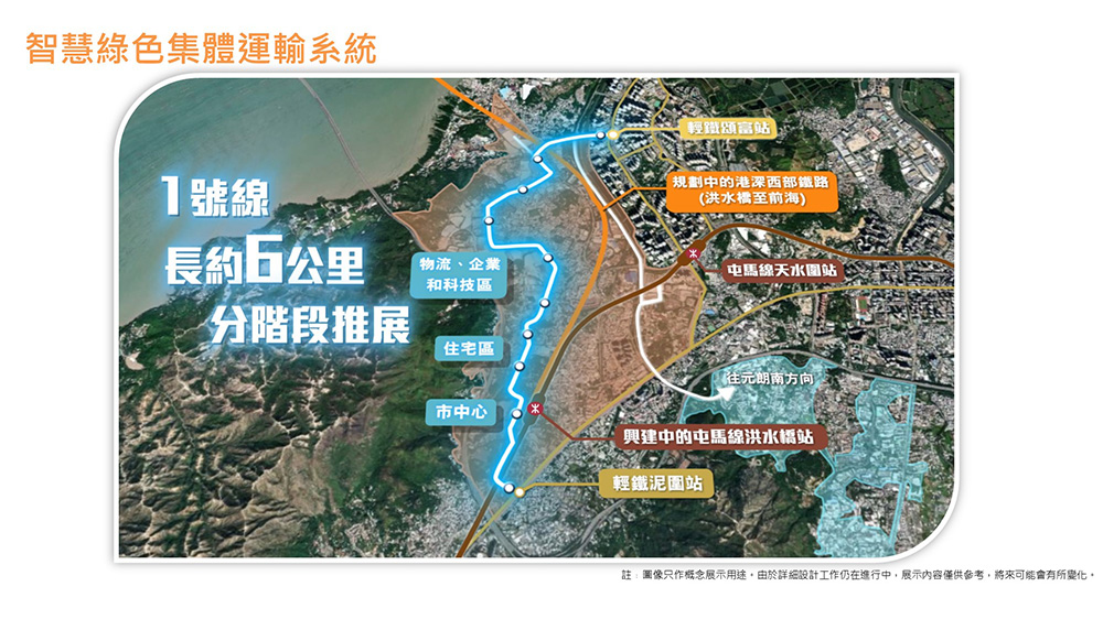 洪水橋新發(fā)展區(qū)智慧綠色集體運(yùn)輸系統(tǒng)工程 首階段明年起招標(biāo)