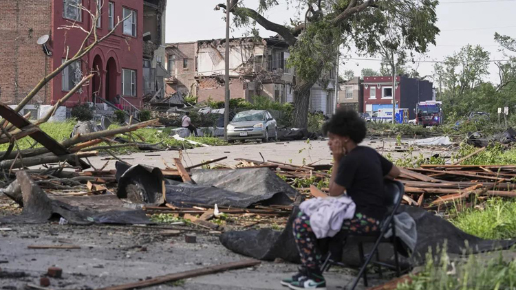美國(guó)惡劣天氣已造成至少27人死亡 超過(guò)40萬(wàn)用戶斷電