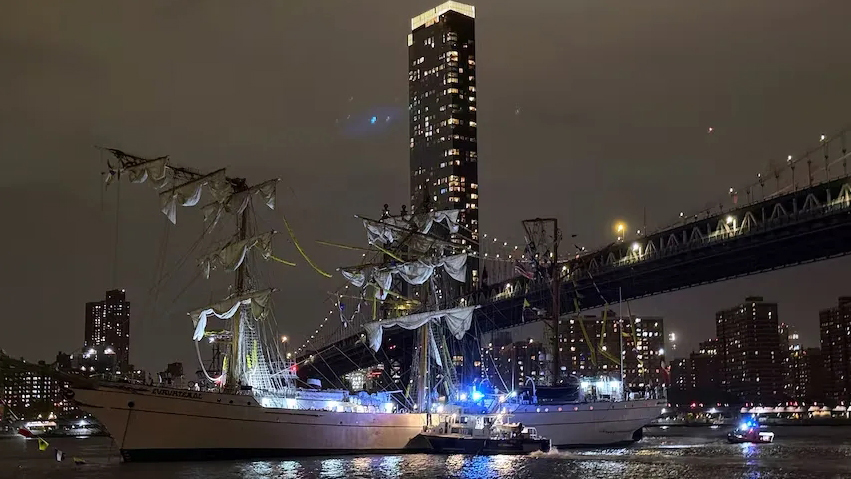 細節(jié)披露！墨西哥海軍帆船撞橋事故已致2死17傷