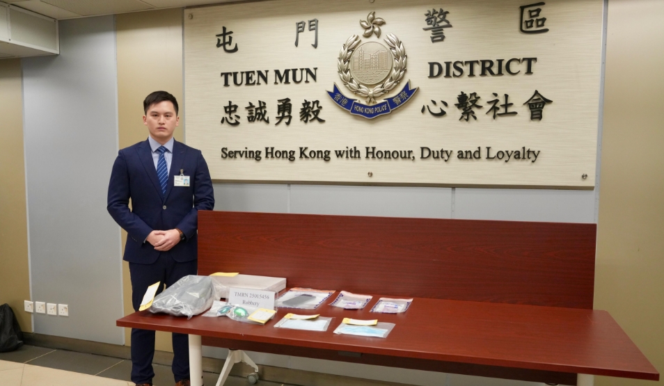 屯門寵物店搶劫2400元 警方12小時閃電破案