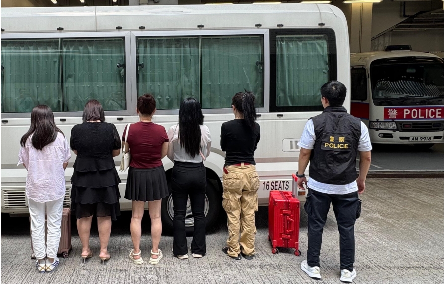 警方油尖打擊黑工 拘捕32名男女
