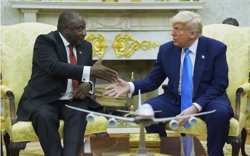 特朗普會見南非總統(tǒng)時起爭執(zhí) 
