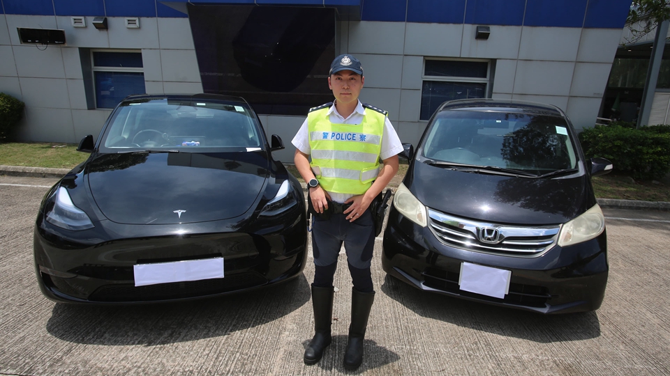 警方粉嶺打擊白牌車 拘捕2司機(jī)涉非法載客取酬