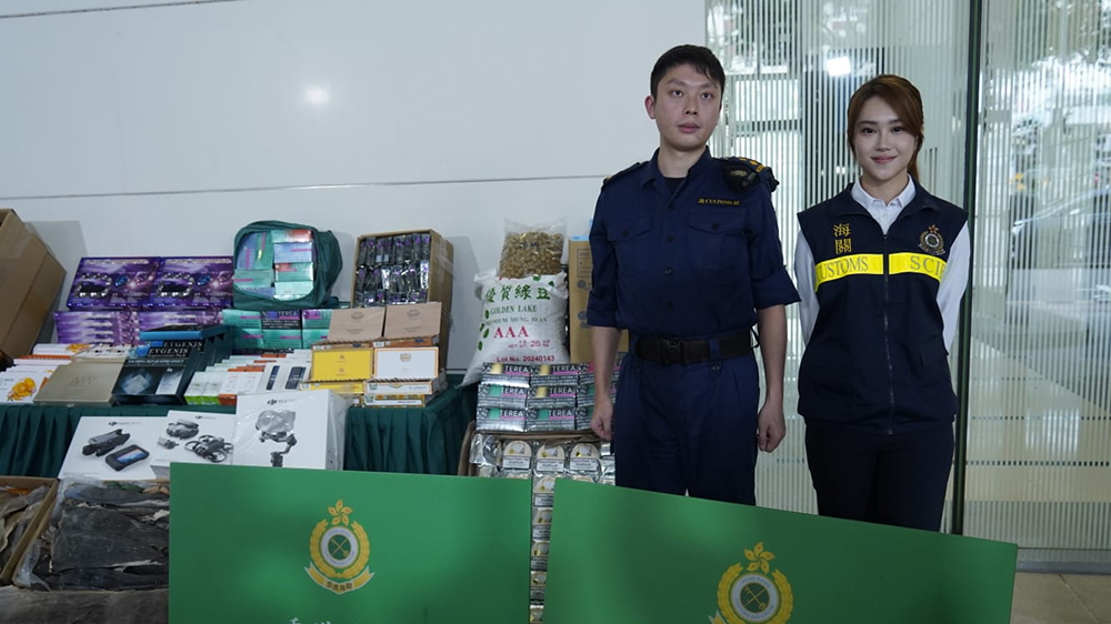 海關(guān)偵破海路走私案 檢2800萬元各類貨物