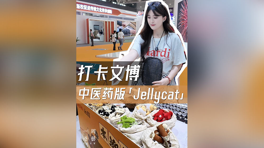 有片｜國(guó)潮新「萌」主：中醫(yī)藥玩偶成文博會(huì)「治癒系」頂流