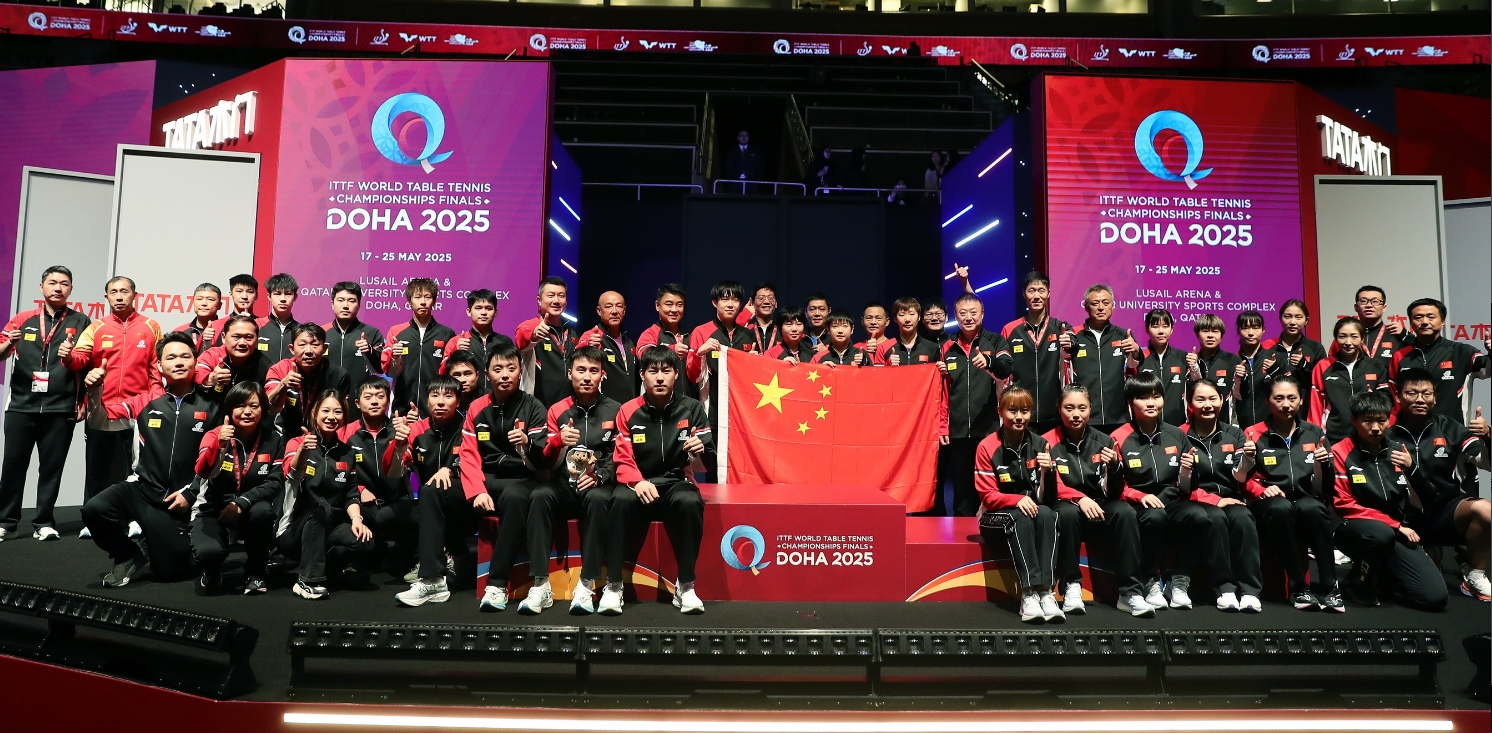 世乒賽中國(guó)隊(duì)4金收官 奧運(yùn)備戰(zhàn)存挑戰(zhàn)