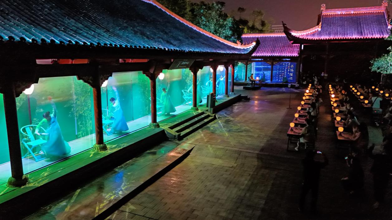 《今上岳陽樓》打造沉浸式夜遊新範(fàn)式