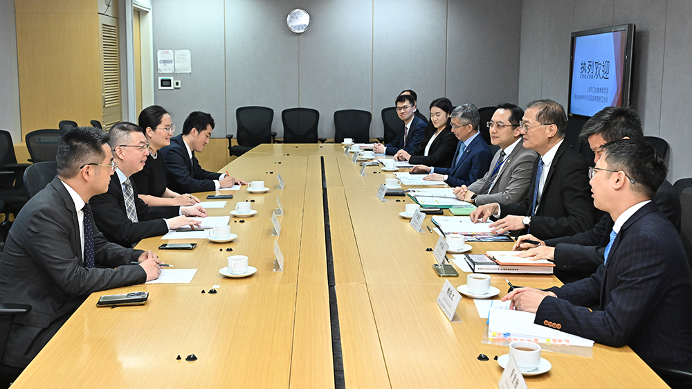 盧寵茂與內(nèi)地代表團(tuán)和世衛(wèi)代表會(huì)面 深化香港「內(nèi)聯(lián)外通」的獨(dú)特角色