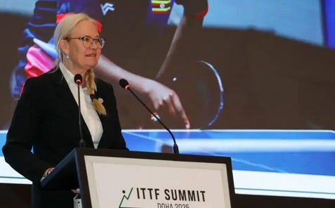 瑞典人佩特拉·索林連任國際乒聯(lián)主席 