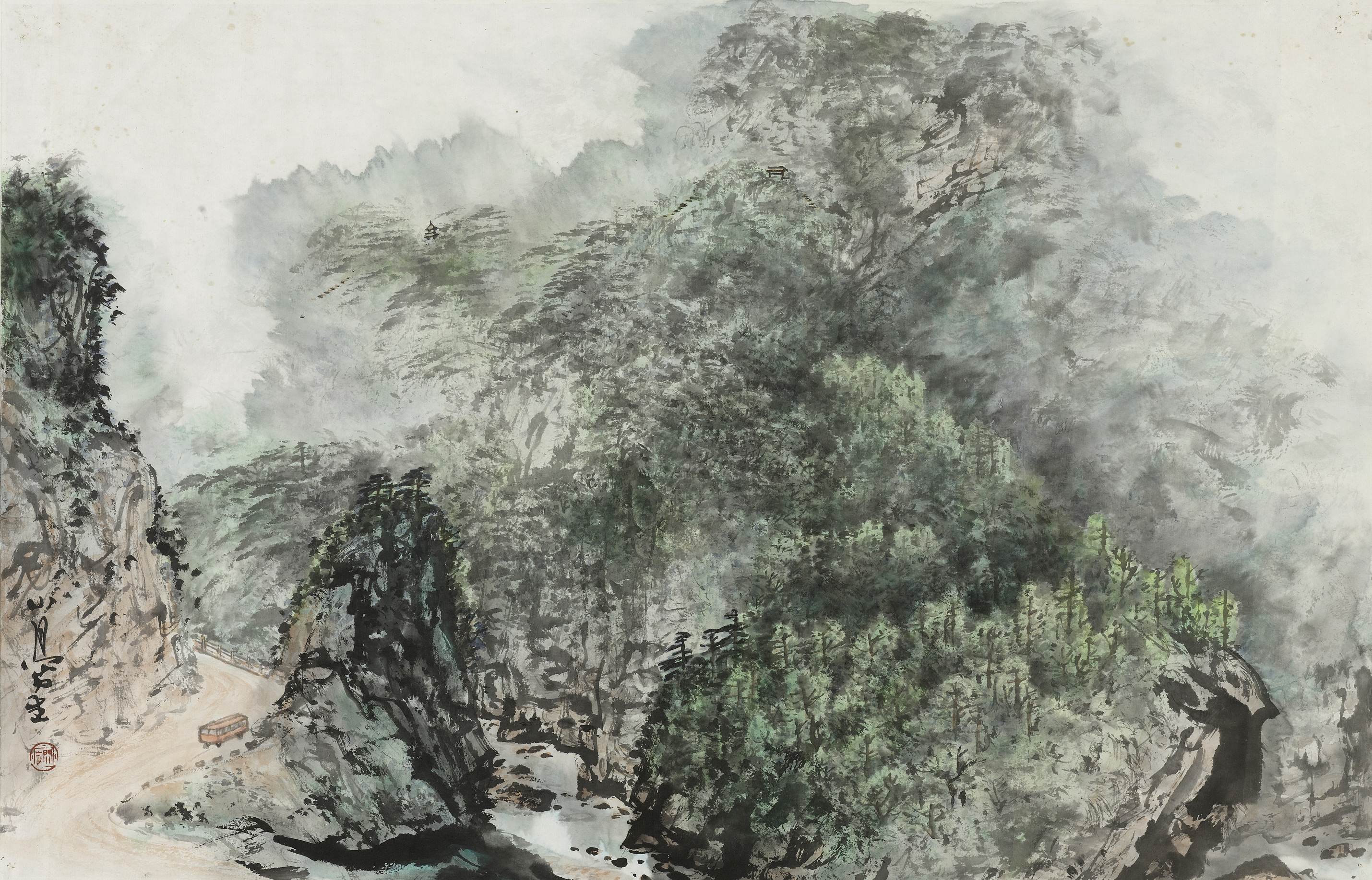 筆跡溯源 關(guān)館新展追蹤關(guān)山月寫生之路