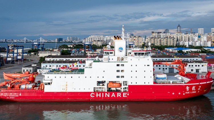 「雪龍2」號(hào)完成第41次南極考察