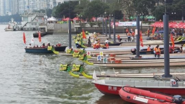 116條「猛龍」逐浪珠江！2025年廣州國際龍舟邀請賽今日開賽