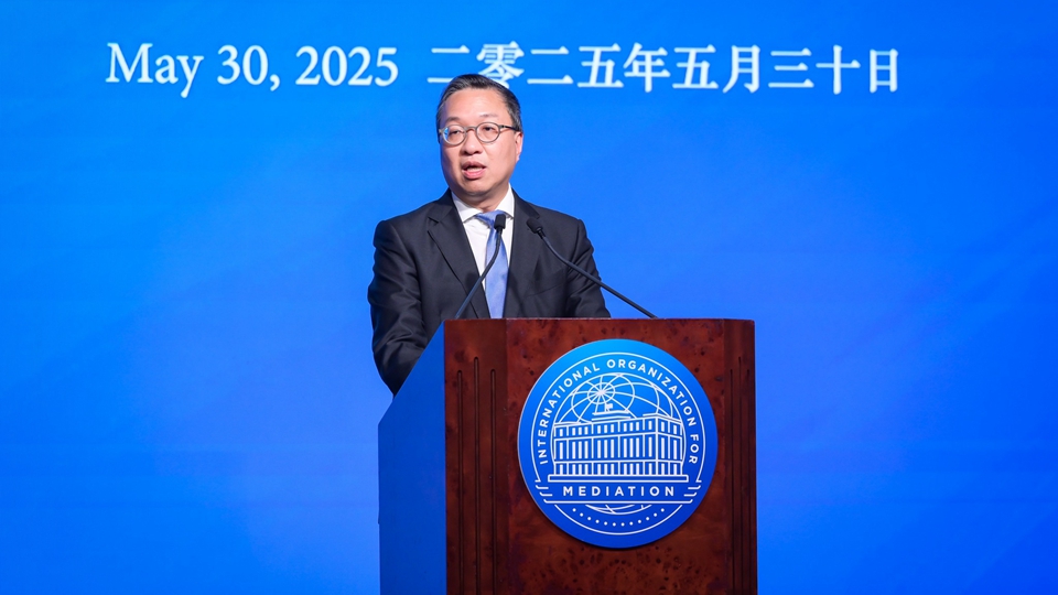 林定國(guó)：33國(guó)簽署國(guó)際調(diào)解院公約是喜出望外 會(huì)較多處理商業(yè)性質(zhì)爭(zhēng)議