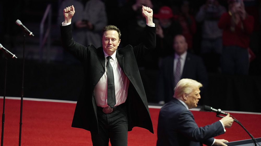 「冷戰(zhàn)」之中，特朗普與馬斯克互祝安好