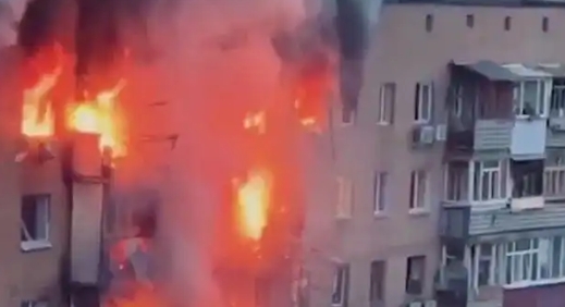 烏克蘭哈爾科夫市遭大規(guī)模襲擊