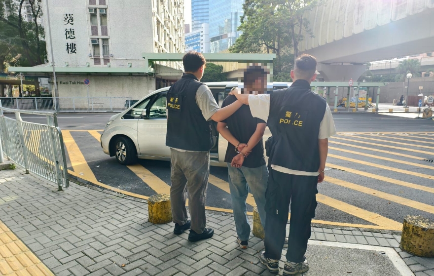 灣仔餐廳連環(huán)爆竊 警拘一男9日提堂