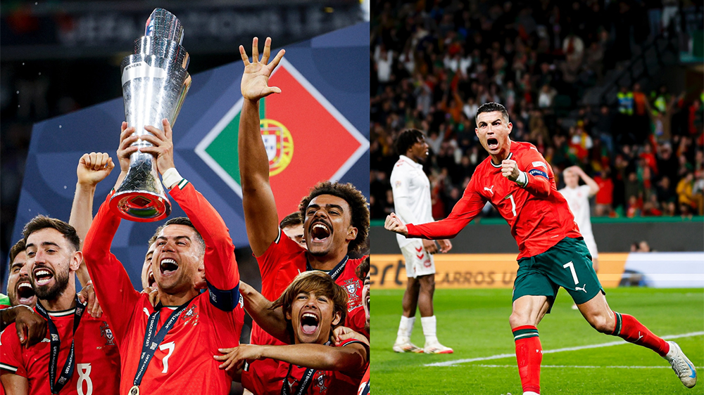 有片｜C朗建功成功臣 葡萄牙勇奪歐國聯(lián)冠軍