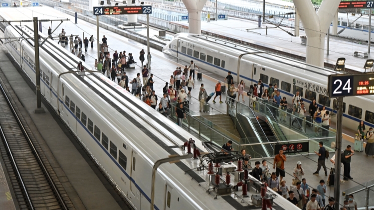 受颱風「蝴蝶」影響，廣鐵集團進一步調整列車運行