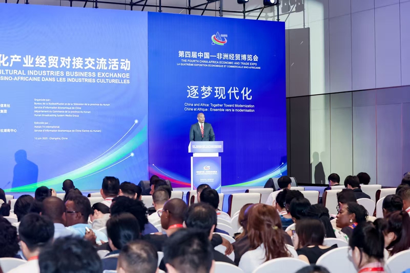中非「文化絲路心相通」文化產業(yè)經貿對接交流活動在長沙啟幕