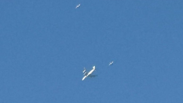 以色列總理專機(jī)起飛 戰(zhàn)鬥機(jī)護(hù)航 目的地不明