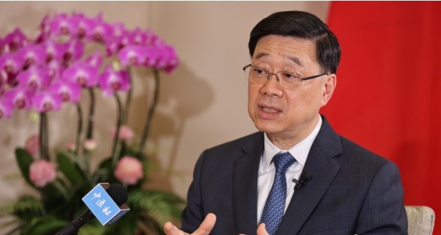 李家超：有安全的環(huán)境香港經(jīng)濟才能繼續(xù)擴展