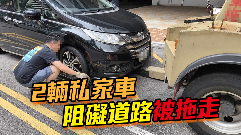 警方灣仔打擊交通違例 發(fā)437張告票