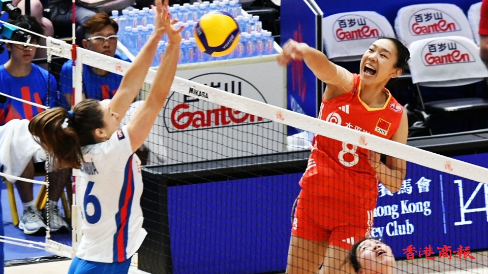 圖集｜世界女排聯(lián)賽香港站中國女排VS捷克女排