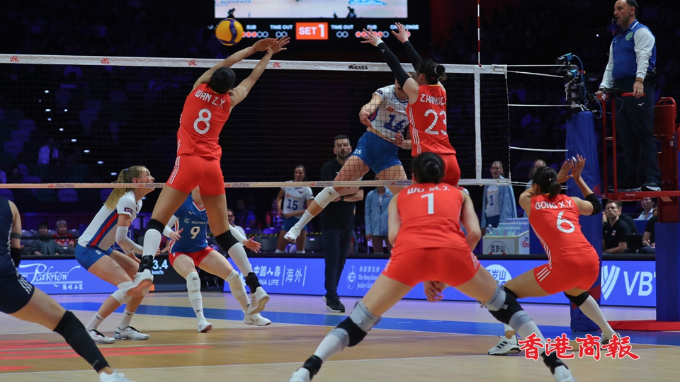 2025世界女排聯(lián)賽｜3:1擊敗捷克 中國女排取得開門紅