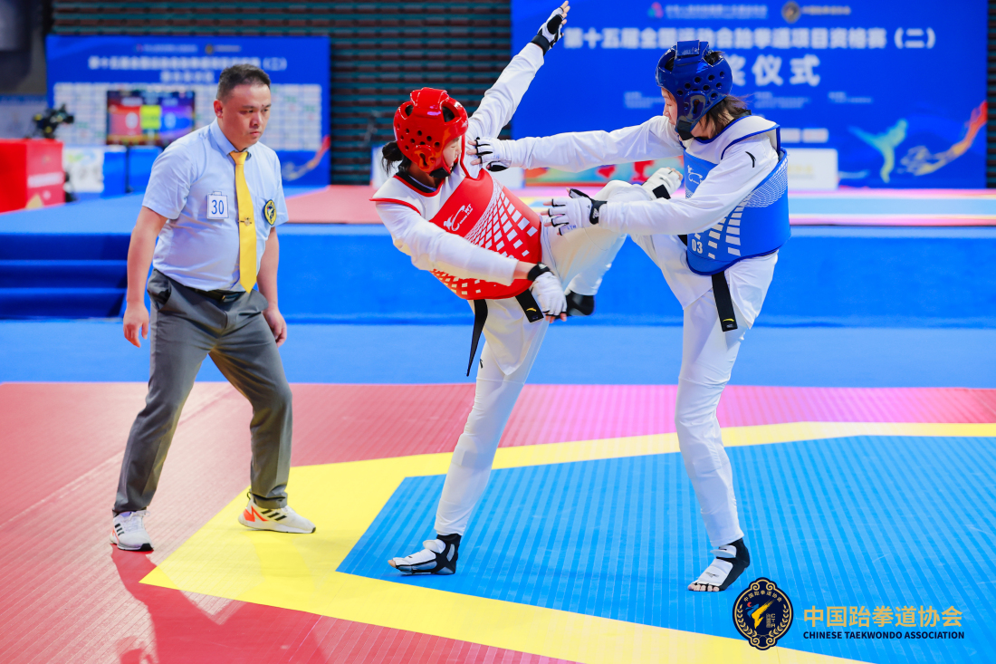 十五運會跆拳道項目男子80公斤、女子57公斤級資格賽 晉、湘、蘇、浙各一人晉級決賽