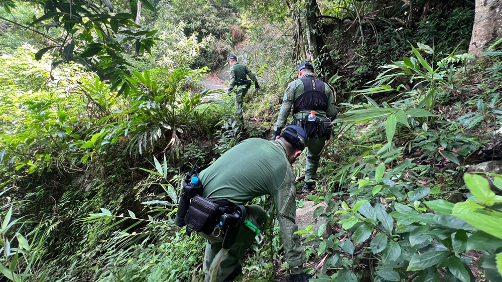 警方港島反爆竊行動 於山坡密林高調(diào)巡邏