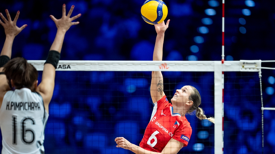 世界女排聯(lián)賽香港站 捷克3:0輕取泰國