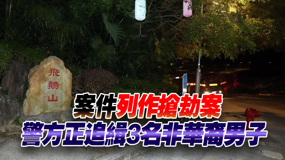 男子偕妻凌晨行飛鵝山如廁遇劫失3萬(wàn)現(xiàn)金