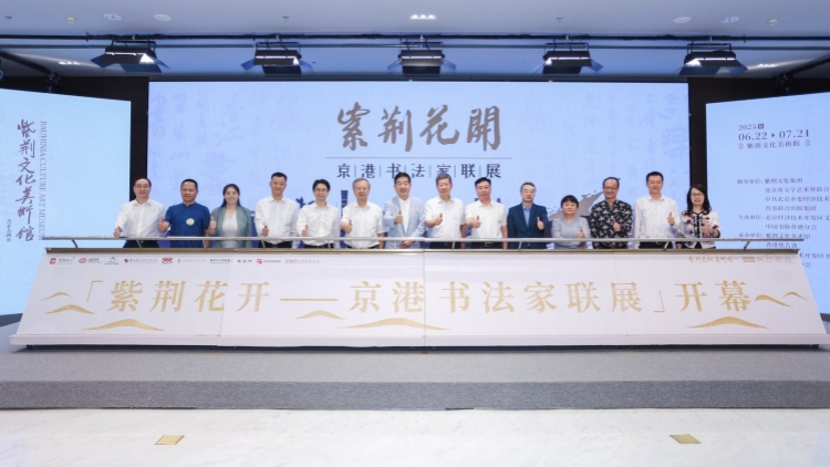 「紫荊花開」京港書法家聯(lián)展在京開幕